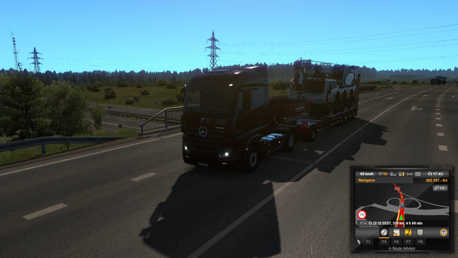 Euro Truck Sim. 2 – Pobaltí: na Highwayi číslo jedna...