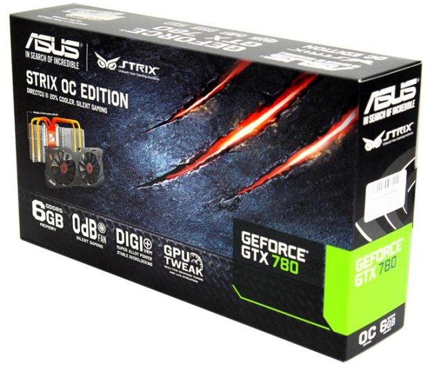 Asus GF GTX 780 Strix 6 GB: Ultratichý a výkonný highend