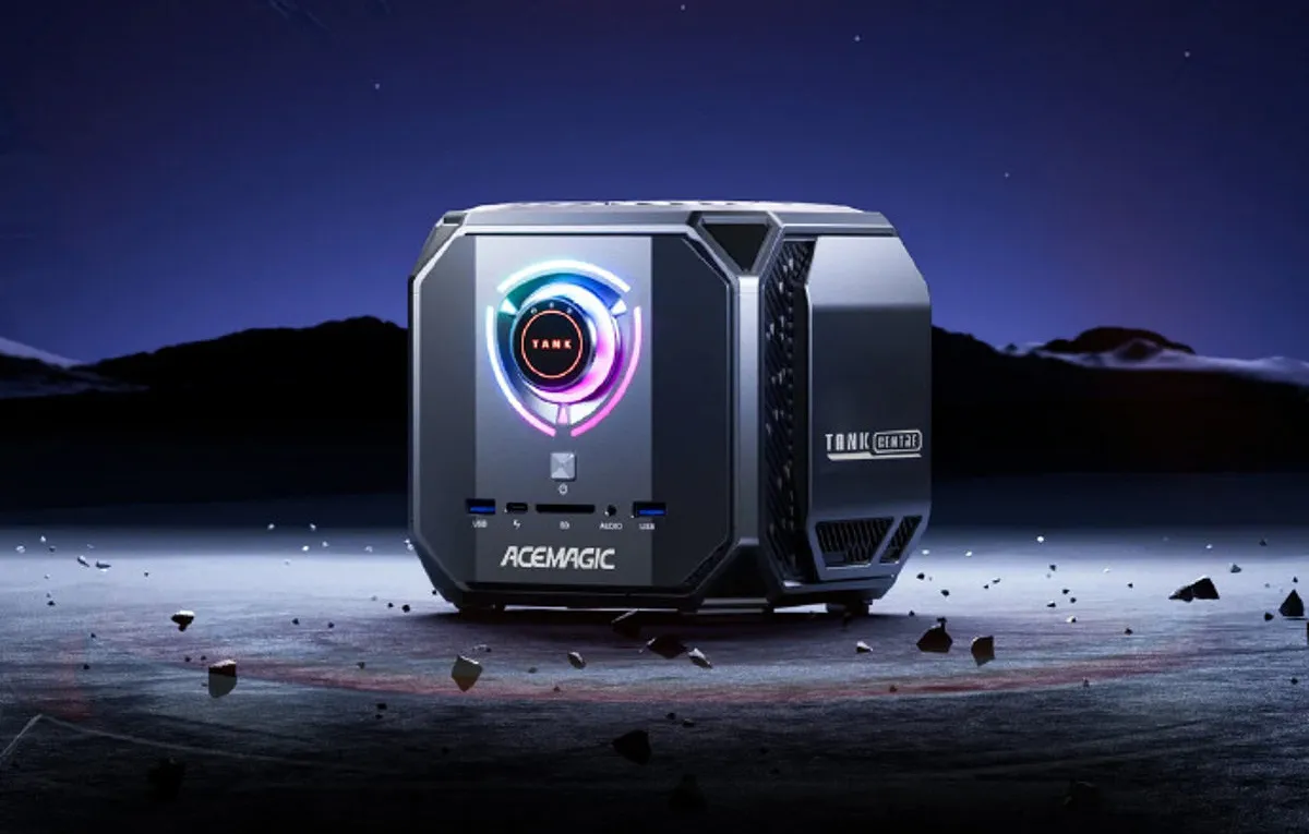 Acemagic Tank M1A Pro+ - Mini PC s Ryzen AI Max 395 za 58 000 Kč