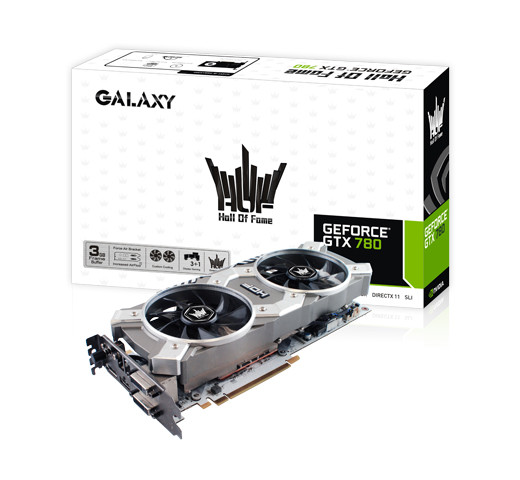 Galaxy představuje GeForce GTX 780 HOF s bílým PCB