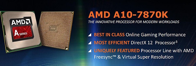 AMD A10-7870K Godavari = refresh Kaveri 