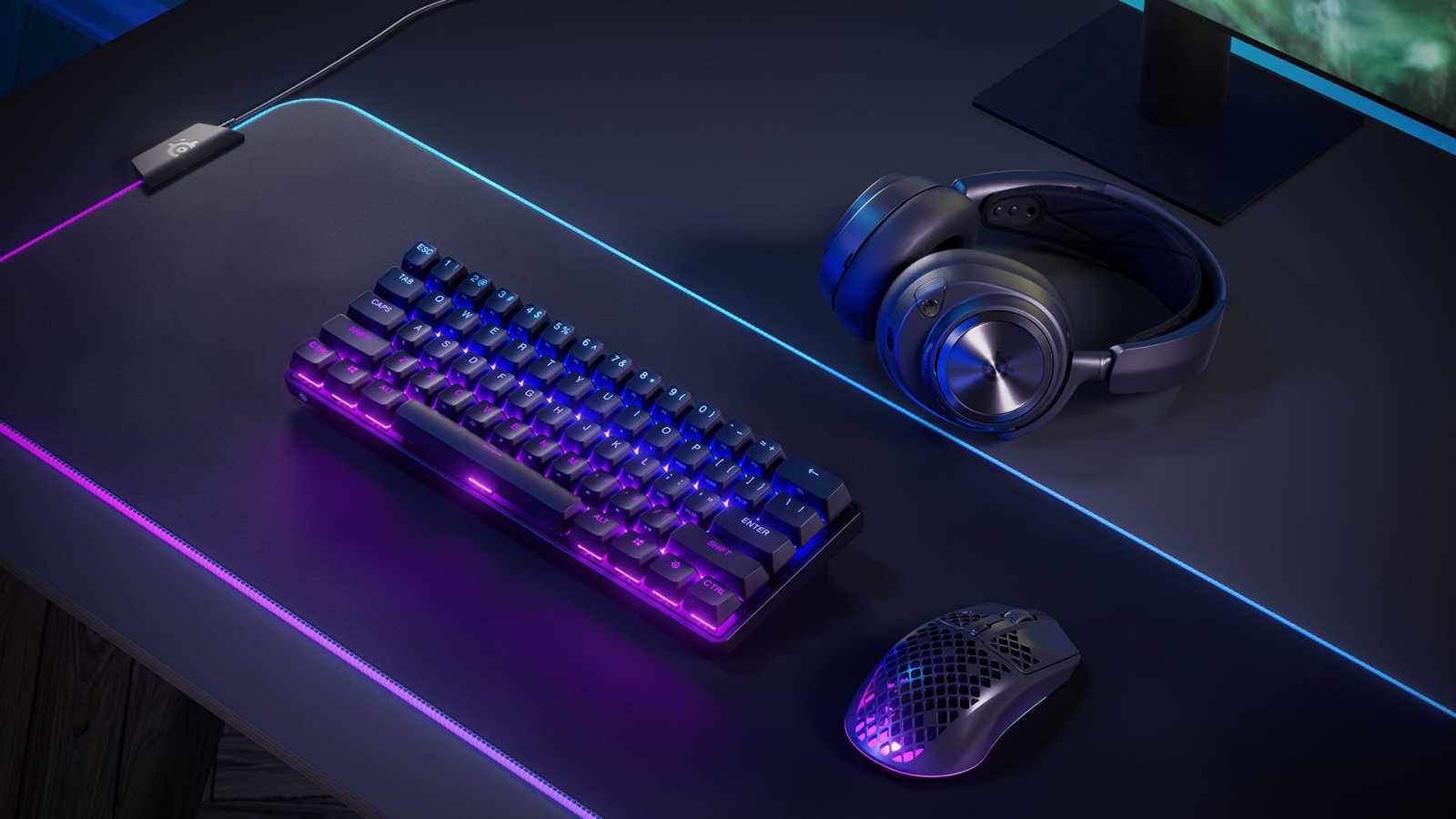 SteelSeries představuje novou 60% klávesnici Apex Pro Mini s nastavitelnými OmniPoint spínači druhé generace