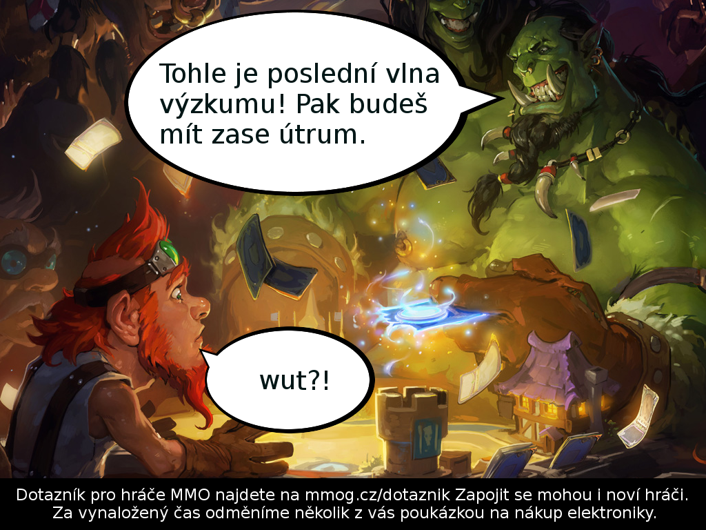 Poslední vlna výzkumu českých hráčů MMO právě spuštěna