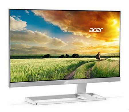 Acer představil dva nové monitory s vysokým rozlišením a extrémně tenkým rámečkem