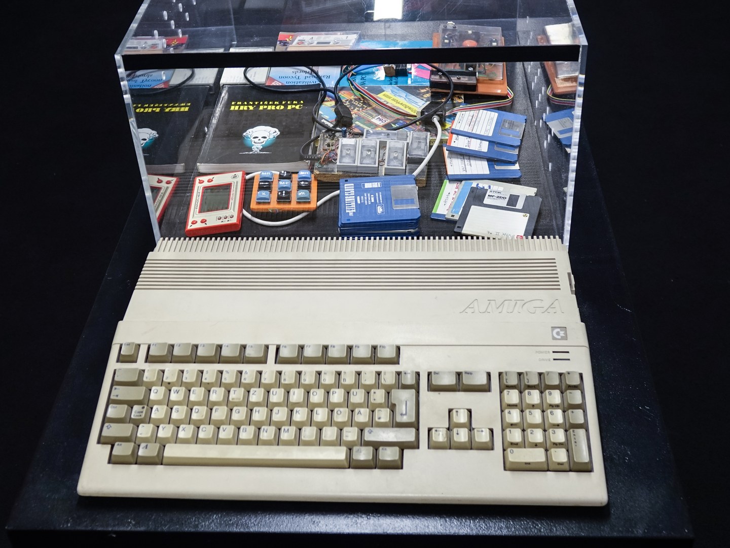 Commodore Amiga na výstavě Game On.
