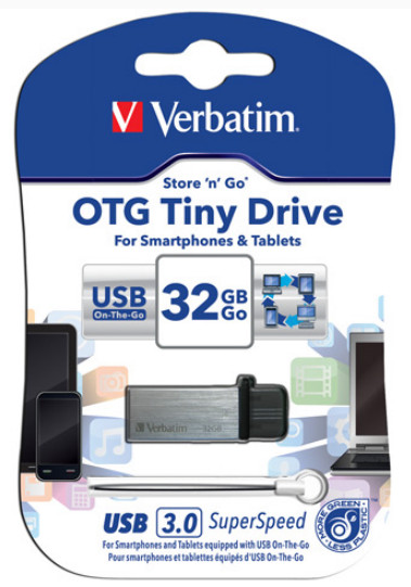 OTG Tiny Drive - Maličký USB 3.0 flash disk od Verbatim