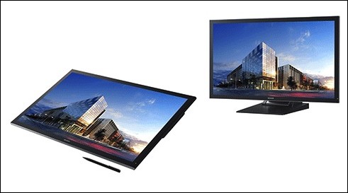 Sharp má také 32palcový 4K monitor. Přidává ale dotykovou vrstvu a pero