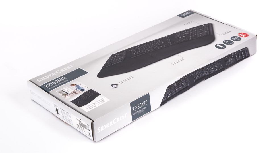 Ergonomická bezdrátová klávesnice SilverCrest z Lidlu za osm stovek v testu