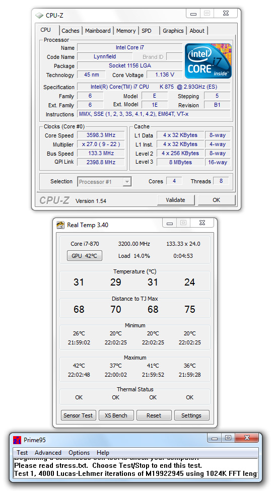Intel Core i5-655K a Core i7-875K – sen každého taktovače