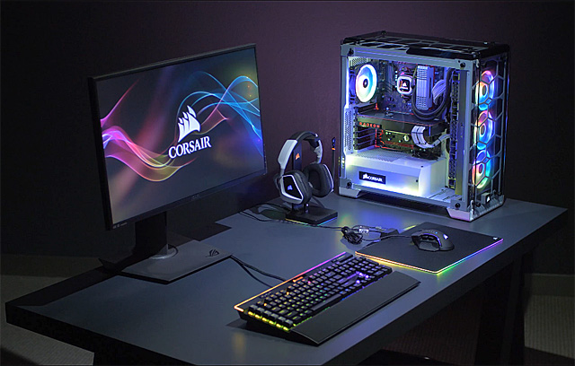 Corsair Crystal Series 280X RGB – mATX dvoukomorová skříň