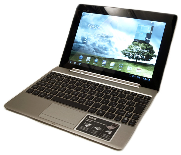 Asus Transformer Prime – hybrid tesaný z hliníku