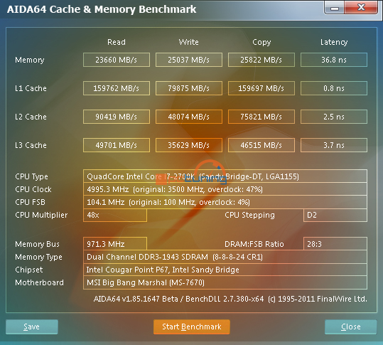 Core i7-2700K otestován v redakci