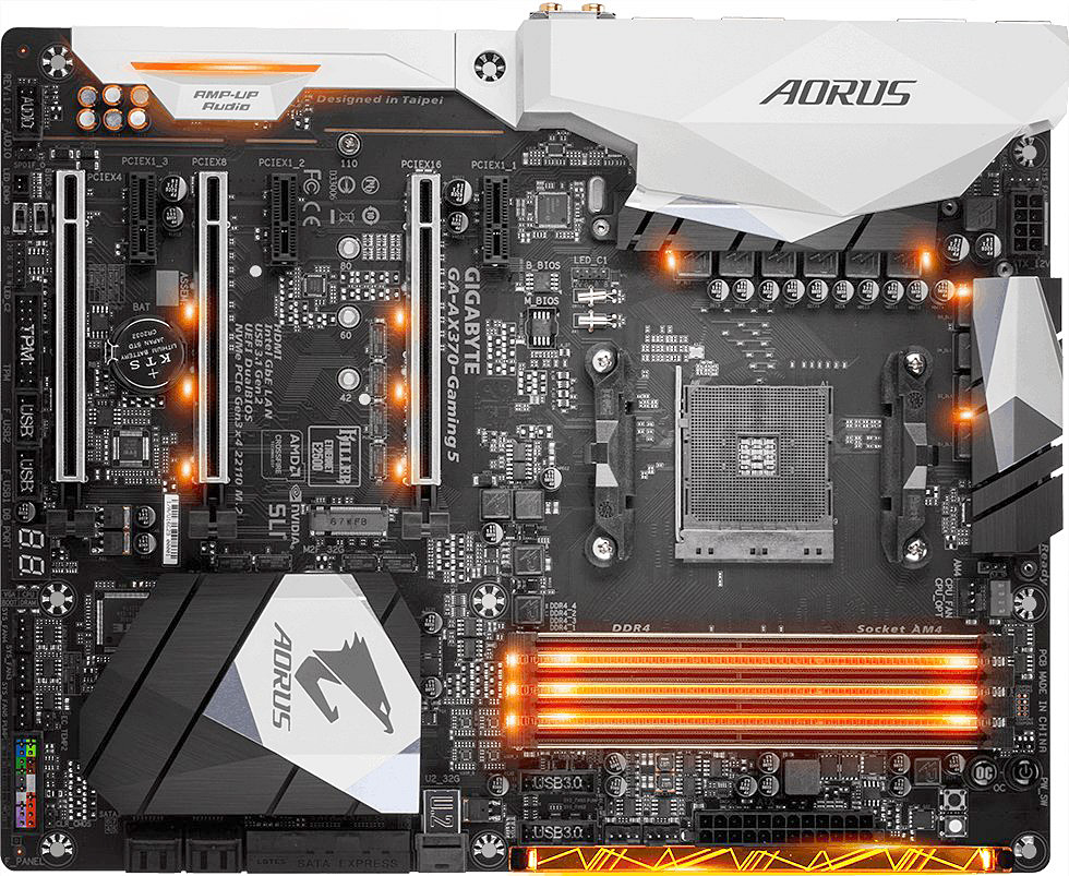 Základní deska GIGABYTE AM4 AX370-Gaming 5