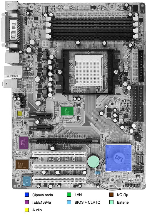 Test trojice základních desek pro socket 939