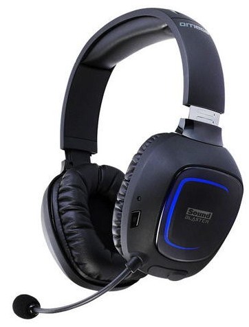 Herní headset pro PC a konzole: Sound Blaster Tactic 3D Omega