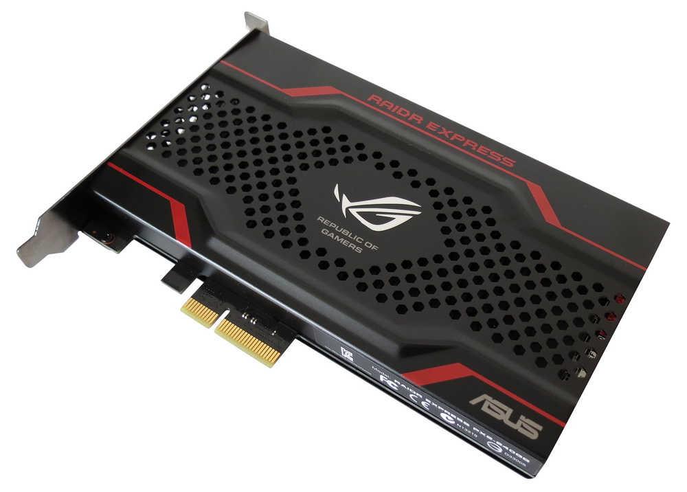 Asus RAIDR Express – ohromující SSD na PCI-E kartě