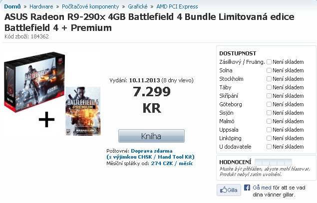 Radeon R9 290X a Battlefiled 4 k předobjednání