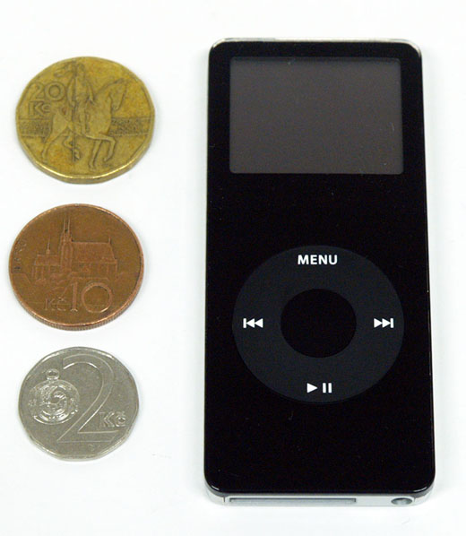 MP3 přehrávač iPod Nano: Ostrý jako břitva