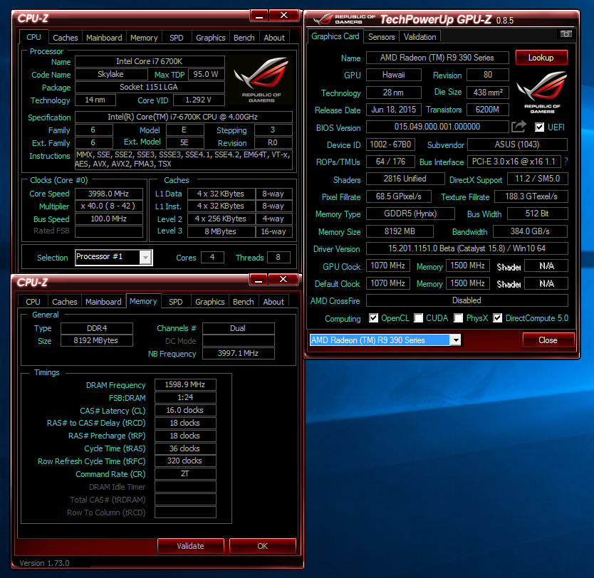 Taktujeme ASUS STRIX Radeon R9 390X DC3OC