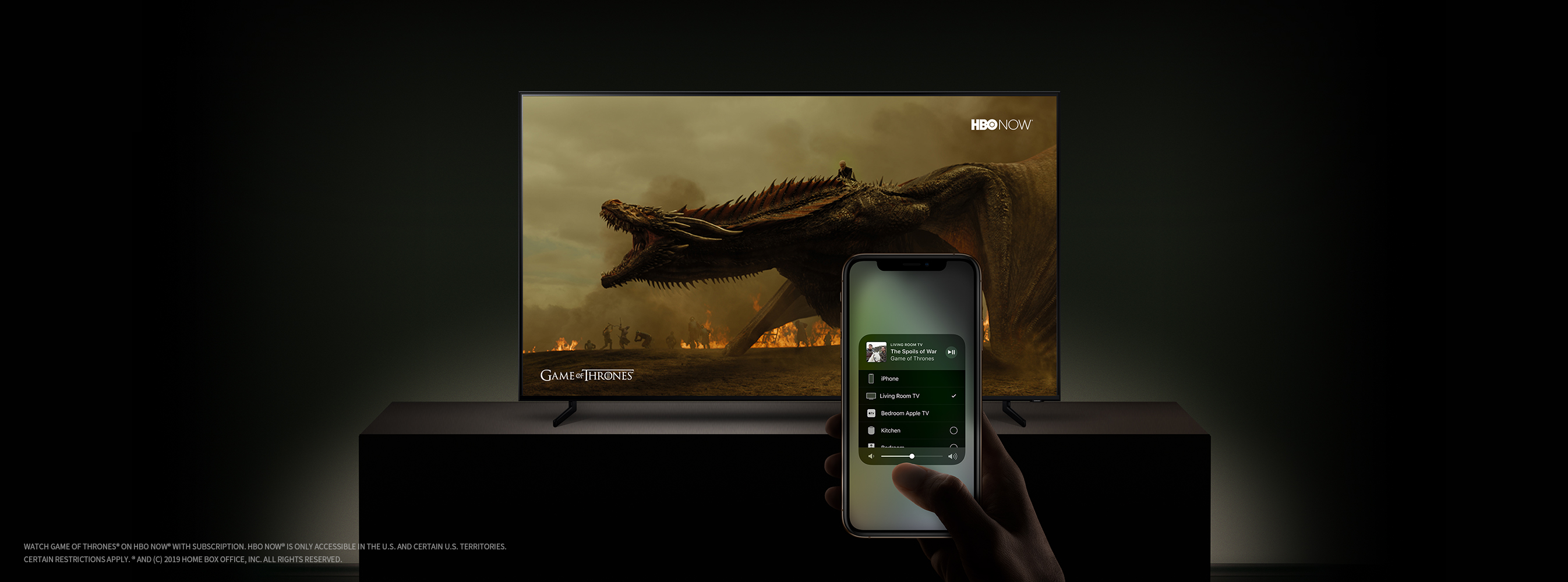 Chytré televizory Samsung nabídnou iTunes Movies & TV Shows a podporu Apple AirPlay 2