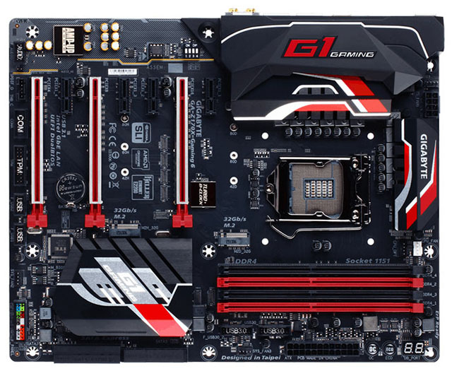 Gigabyte odhalil základní desku Z170X-Gaming 6 s portem USB 3.1 typu C a dvěma síťovkami