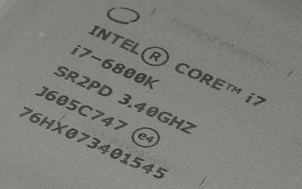 Intel Core i7-6800K: Nejlevnější Broadwell-E v testu