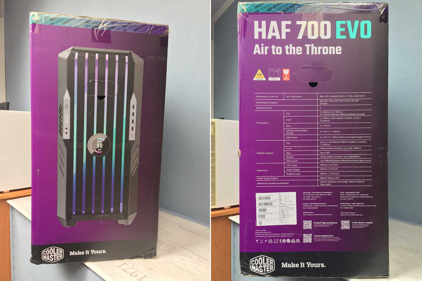 Test skříně Cooler Master HAF 700 EVO – extrém v mnoha aspektech