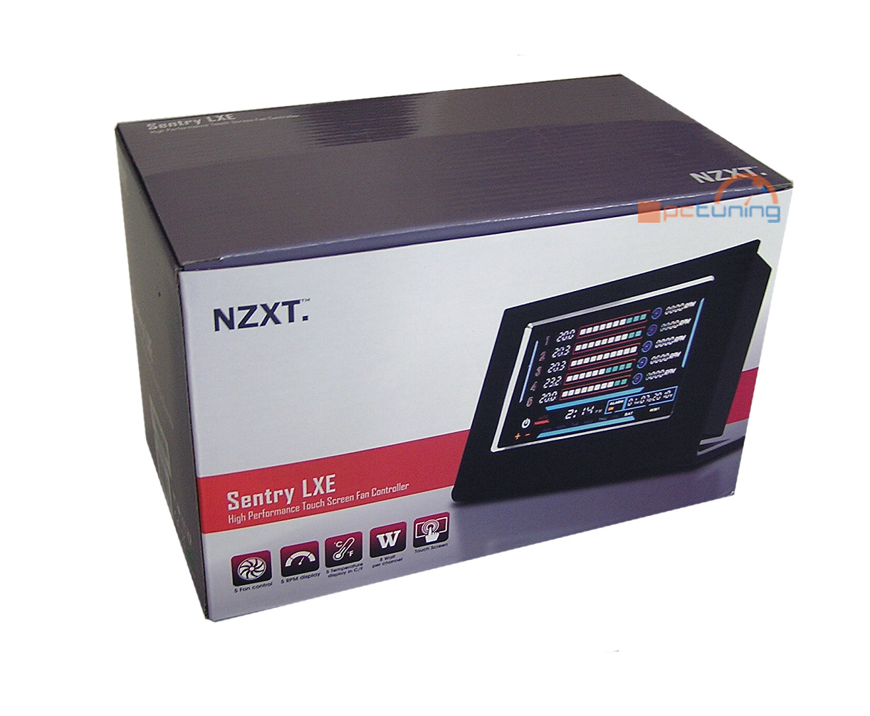 NZXT Sentry LXE - Externí dotykový regulátor ventilátorů