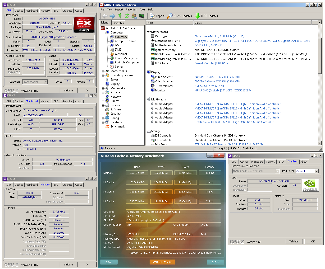 AMD Bulldozer – procesory FX-8150 a 8120 v testu (1/2)