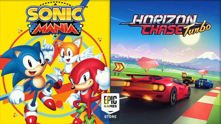 Hry zdarma: Epic rozdává Sonic Mania a Horizon Chase Turbo