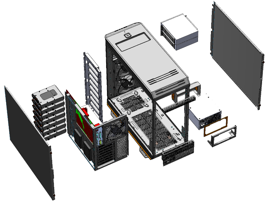 BeQuiet uvádí novou špičkovou midi-tower Dark Base 900 ve dvou variantách