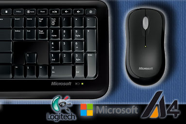 Logitech, Microsoft a A4Tech: bezdrátové sety do 700 Kč v testu