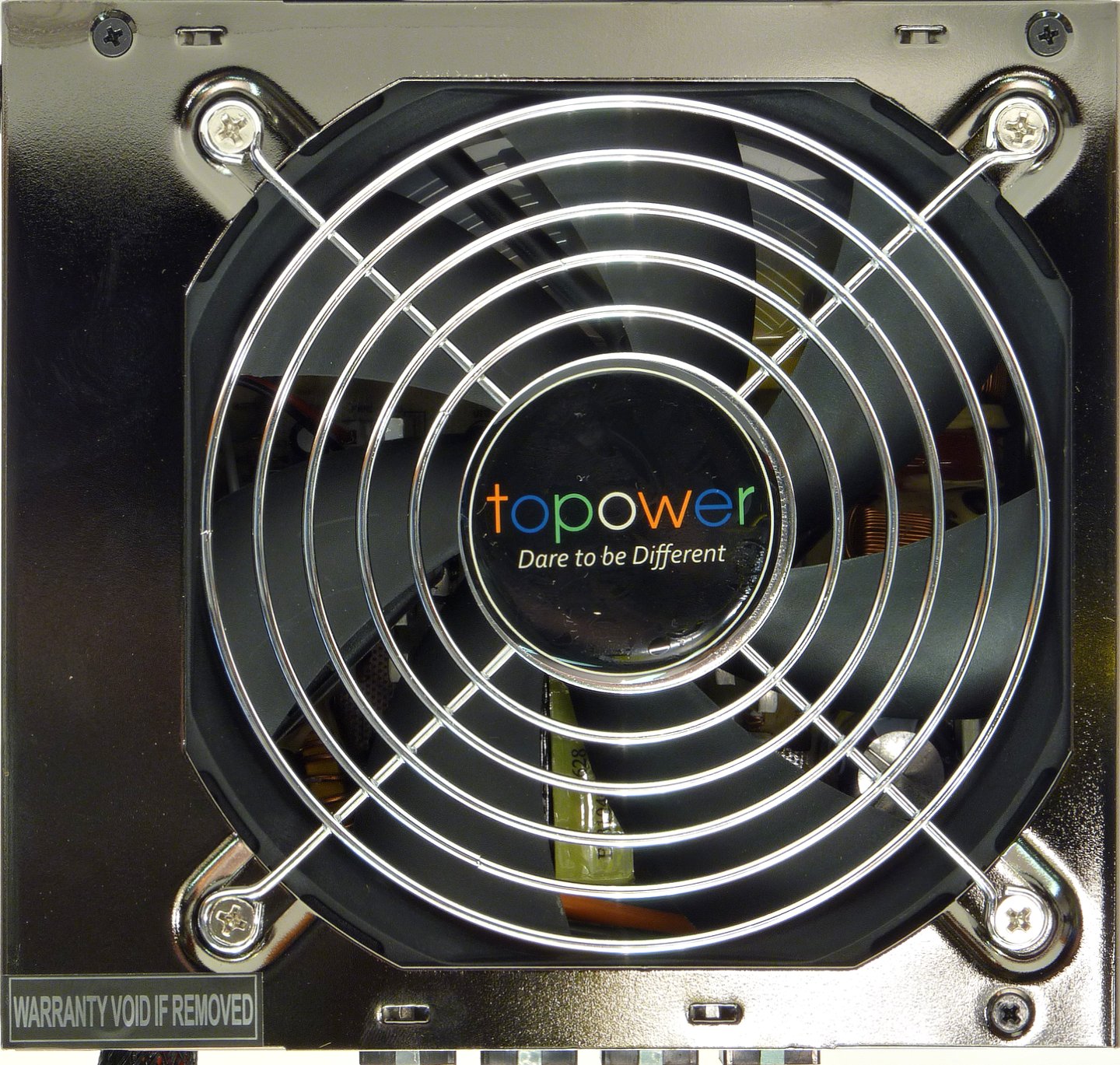 Topower SilentEZ 350W: modulární low-end 