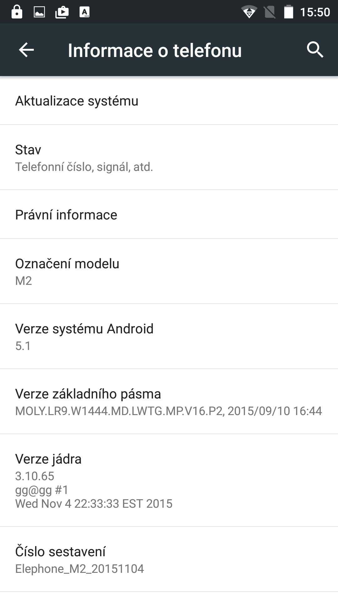 Elephone M2: manažerská stylovka za hubičku