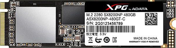 SSD disk ADATA XPG SX8200