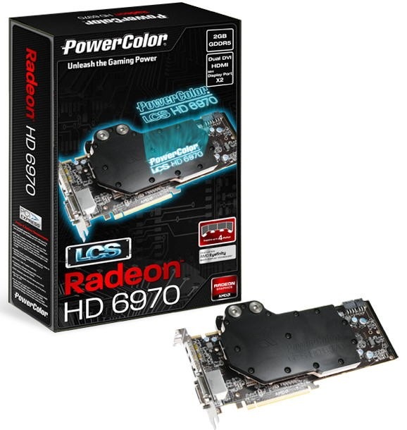 PowerColor připravuje vodou chlazený Radeon HD 6970 LCS