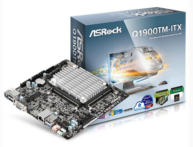 ASRock vydává mini-ITX základní desku Q1900TM-ITX s procesorem Bay Trail