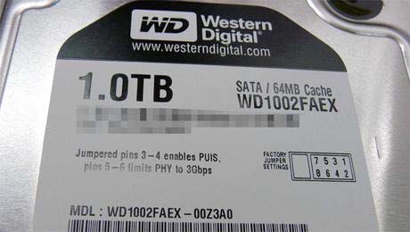 WD1002FAEX je první SATA 6 Gbps disk od Western Digital