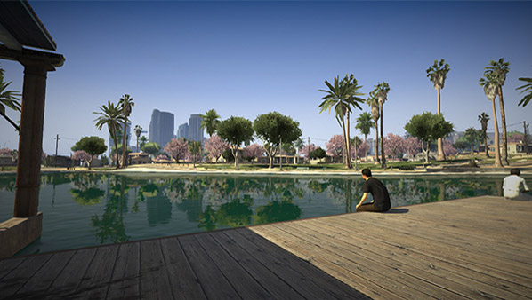 Dva nové screenshoty z připravované herní pecky Grand Theft Auto V