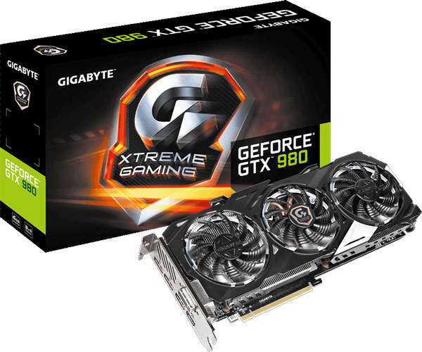 Grafická karta nVidia GeForce GTX 980 – GIGABYTE GTX 980 Xtreme