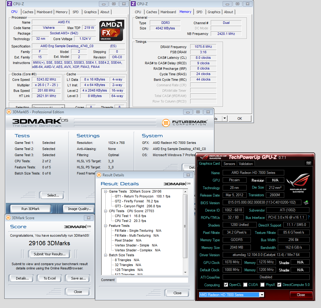 Taktování AMD FX Vishera – dosáhli jsme až na 5833 MHz