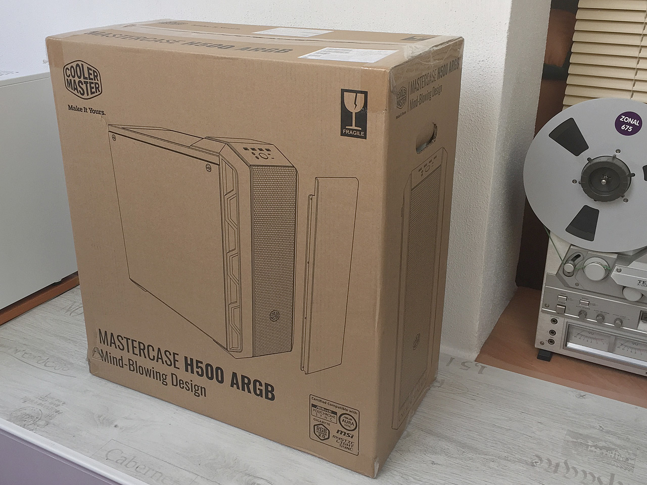 Cooler Master MasterCase H500 ARGB – nejnižší HAF