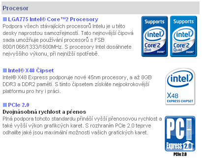 ASUS Rampage Formula - X48 Express s paměťmi DDR2