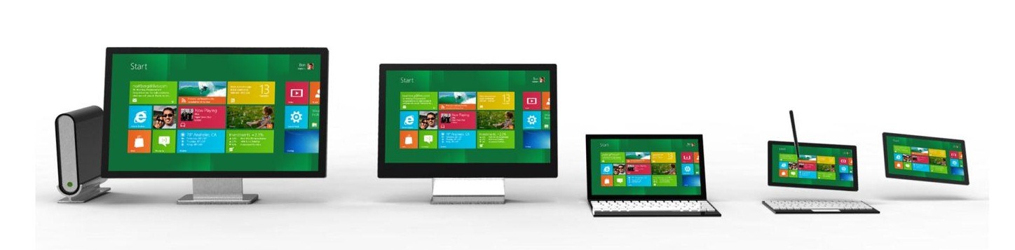 Windows 8 budou mít standarizované rozlišení. 15palcové notebooky s Full HD