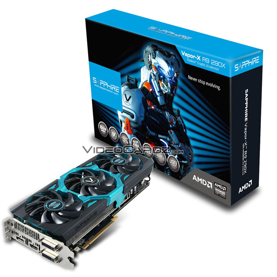 Sapphire Radeon R9 290X VAPOR-X - První grafická karta s 8 GB pamětí určená běžným spotřebitelům