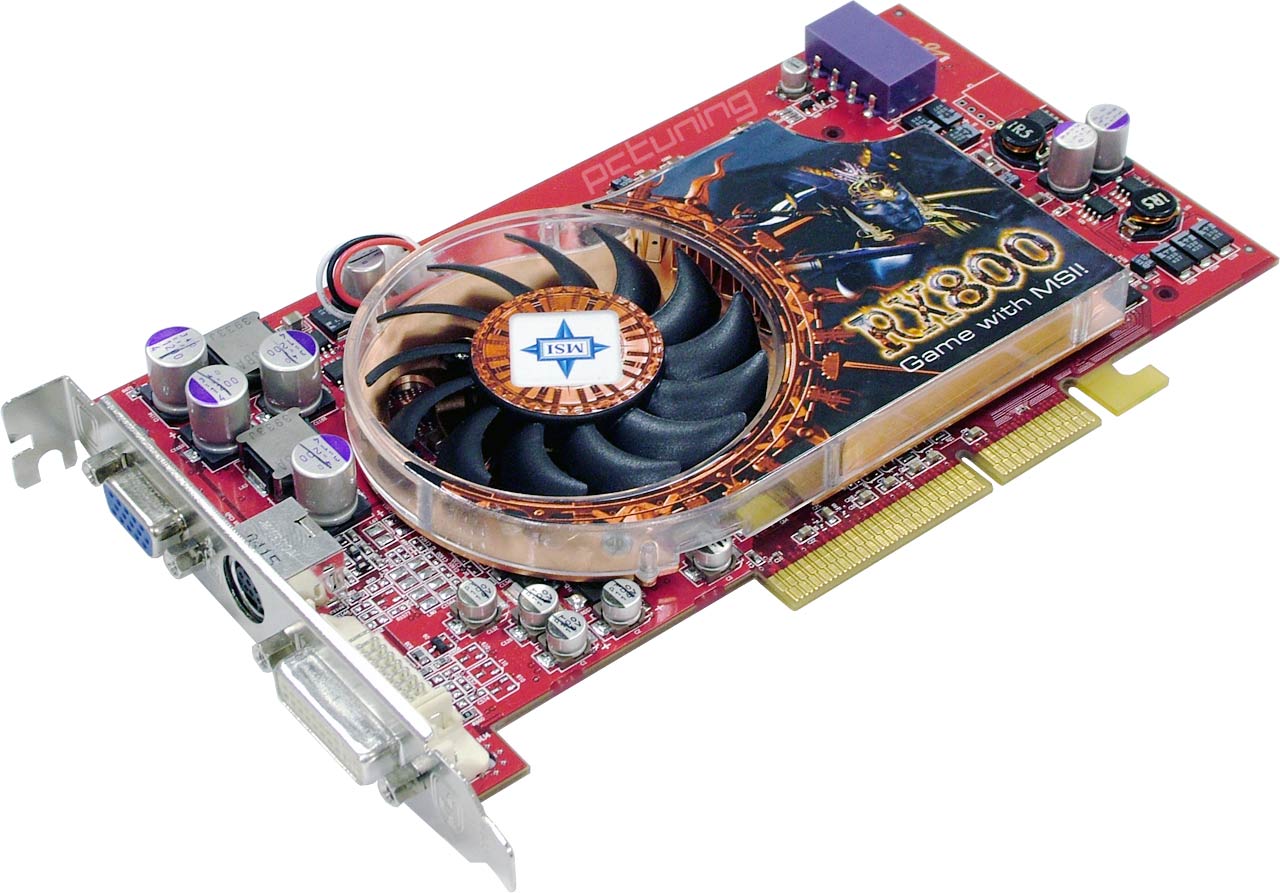 ATI Radeon X800 Pro od MSI a HIS