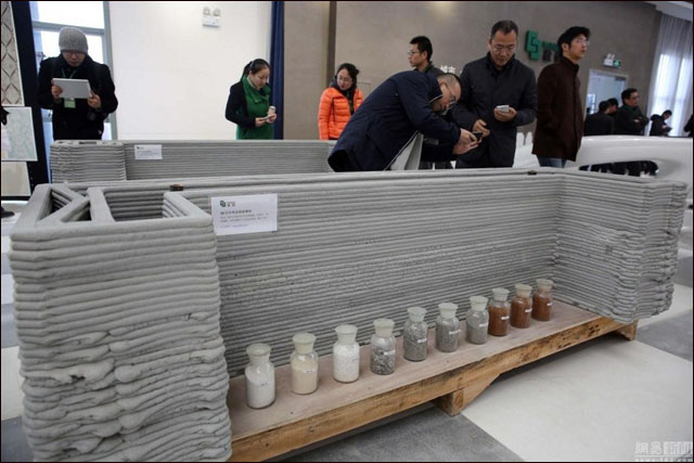 Čínská stavební firma využila 3D tisk ke stavbě rozlehlého sídla