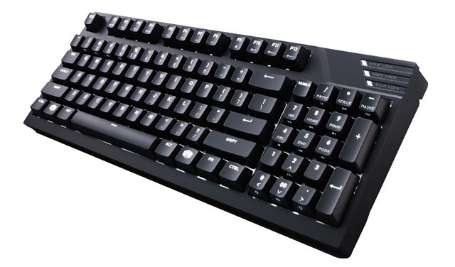 Cooler Master přidává do své nabídky klávesnice MasterKeys Pro s bílým podsvícením