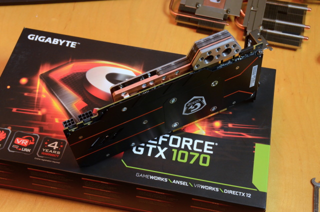 Výroba vodního bloku pro Gigabyte GTX 1070 Xtreme Gaming 