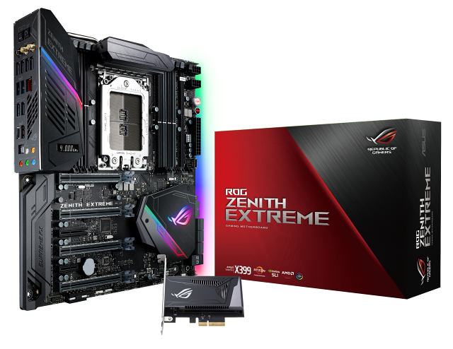 Asus X399 Zenith Extreme: Luxus pro AMD Threadripper